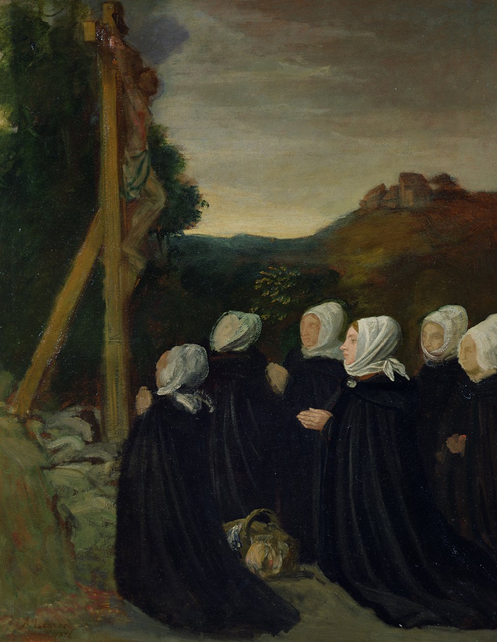 Kalvarienberg, 1874 von Alphonse Legros