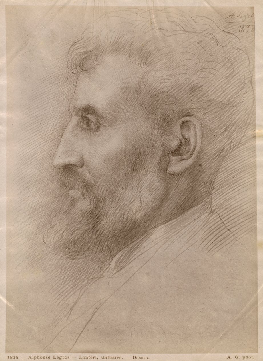 Edouard Lanteri, 1898 von Alphonse Legros
