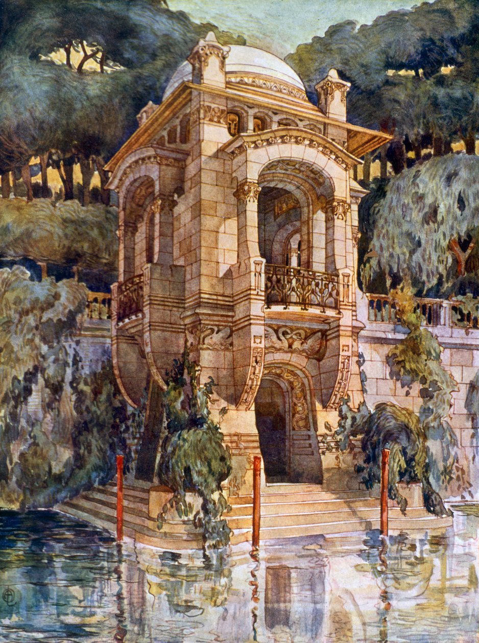 Fantasiegarten von Alphonse Laverriere