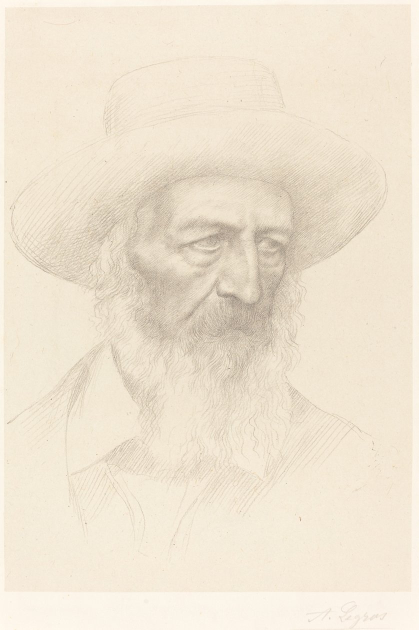 Alfred, Lord Tennyson von Alphonse Legros