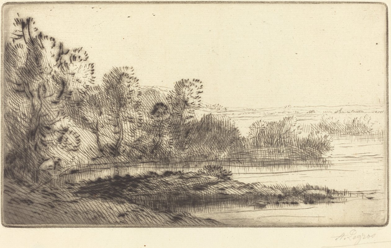 Entlang der Terne von Alphonse Legros