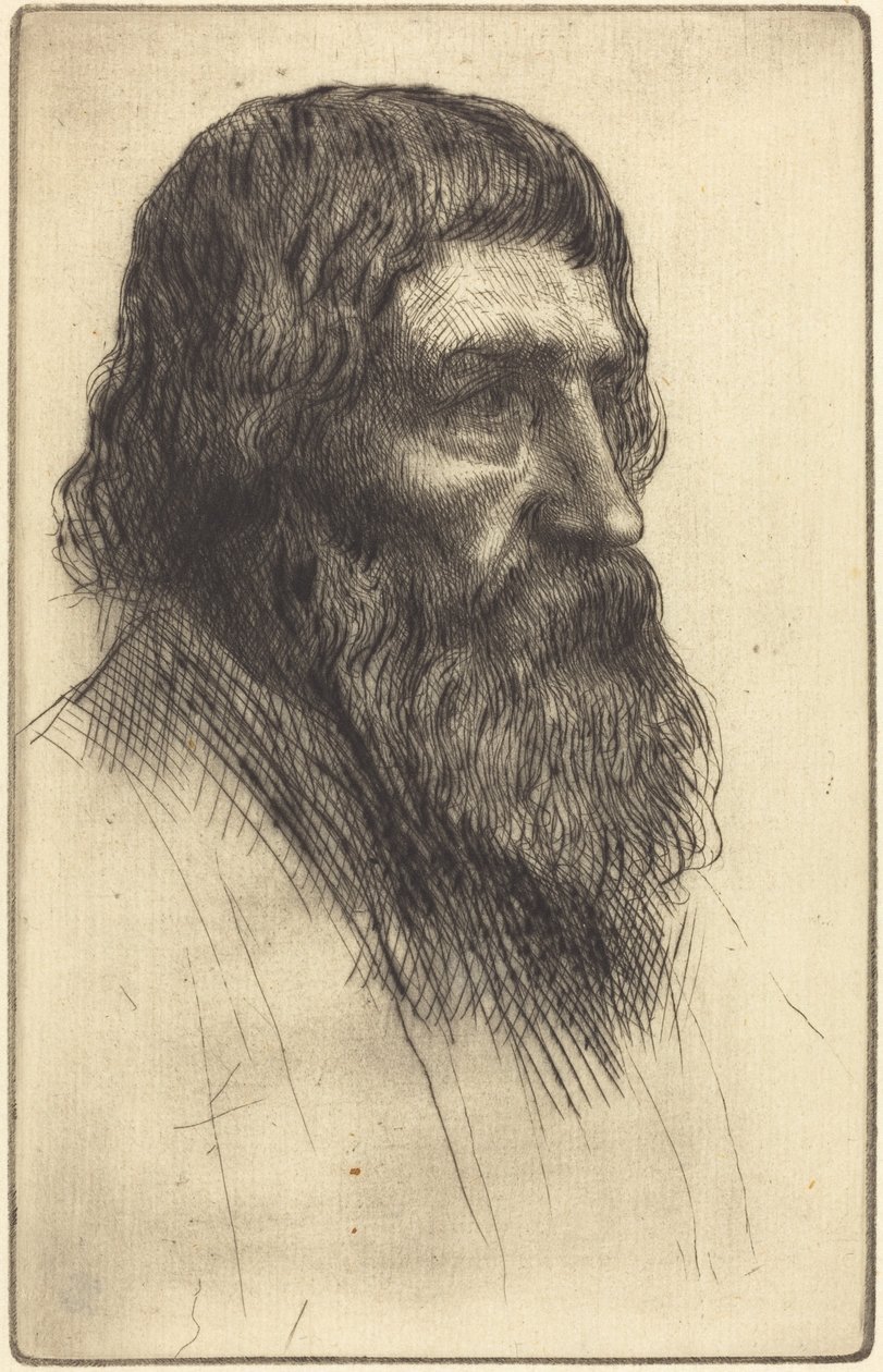 Englischer Bauer (Paysan anglais) von Alphonse Legros