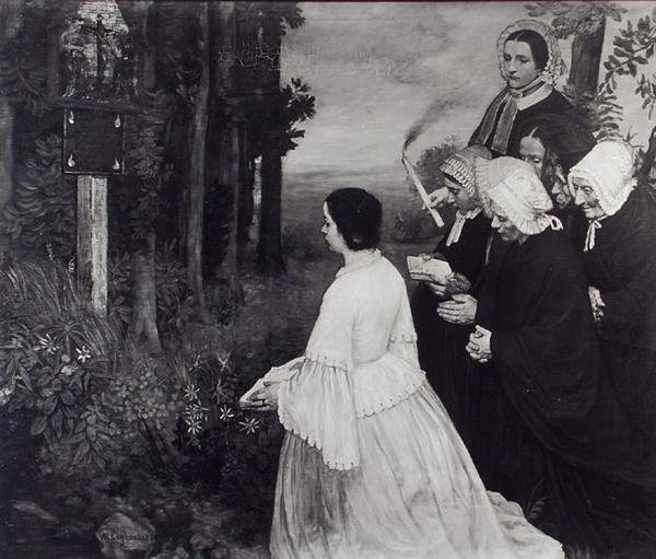 Ex Voto, 1860 von Alphonse Legros