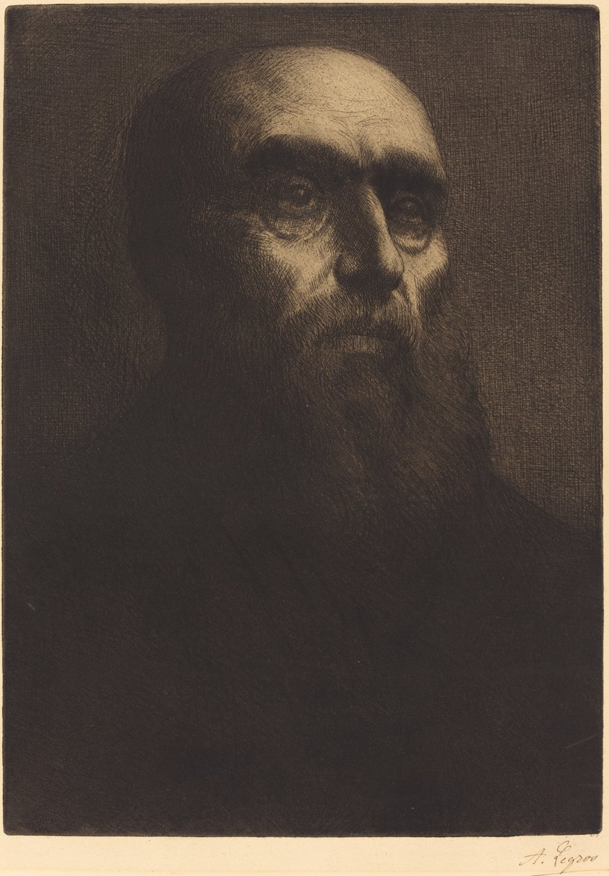 Kopf eines Mannes (Tête d