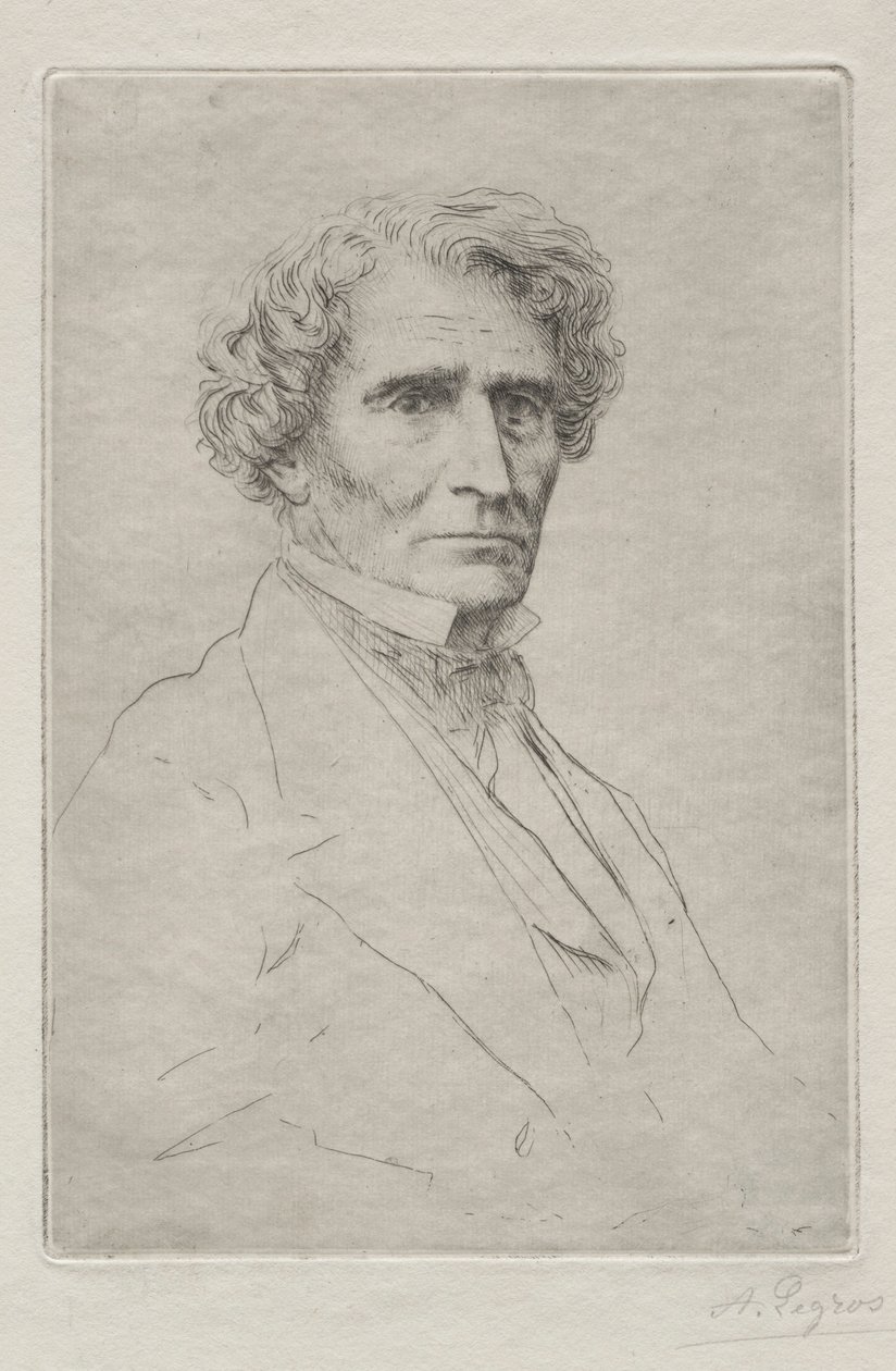 Hector Berlioz von Alphonse Legros
