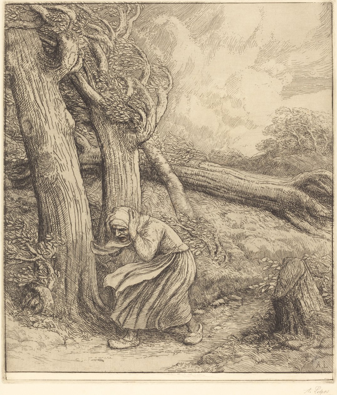 Hurrikan von Alphonse Legros