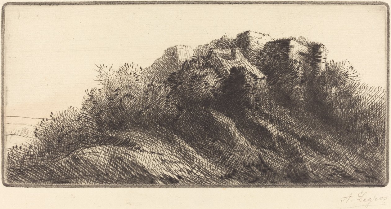 Landschaft von Alphonse Legros