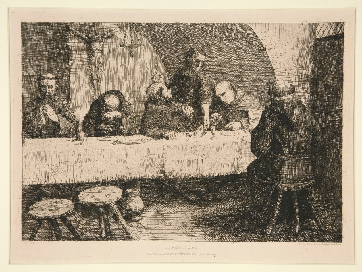 Das Refektorium von Alphonse Legros