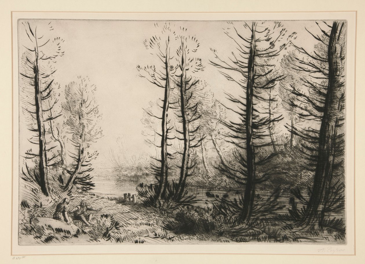Der große Kanal von Alphonse Legros