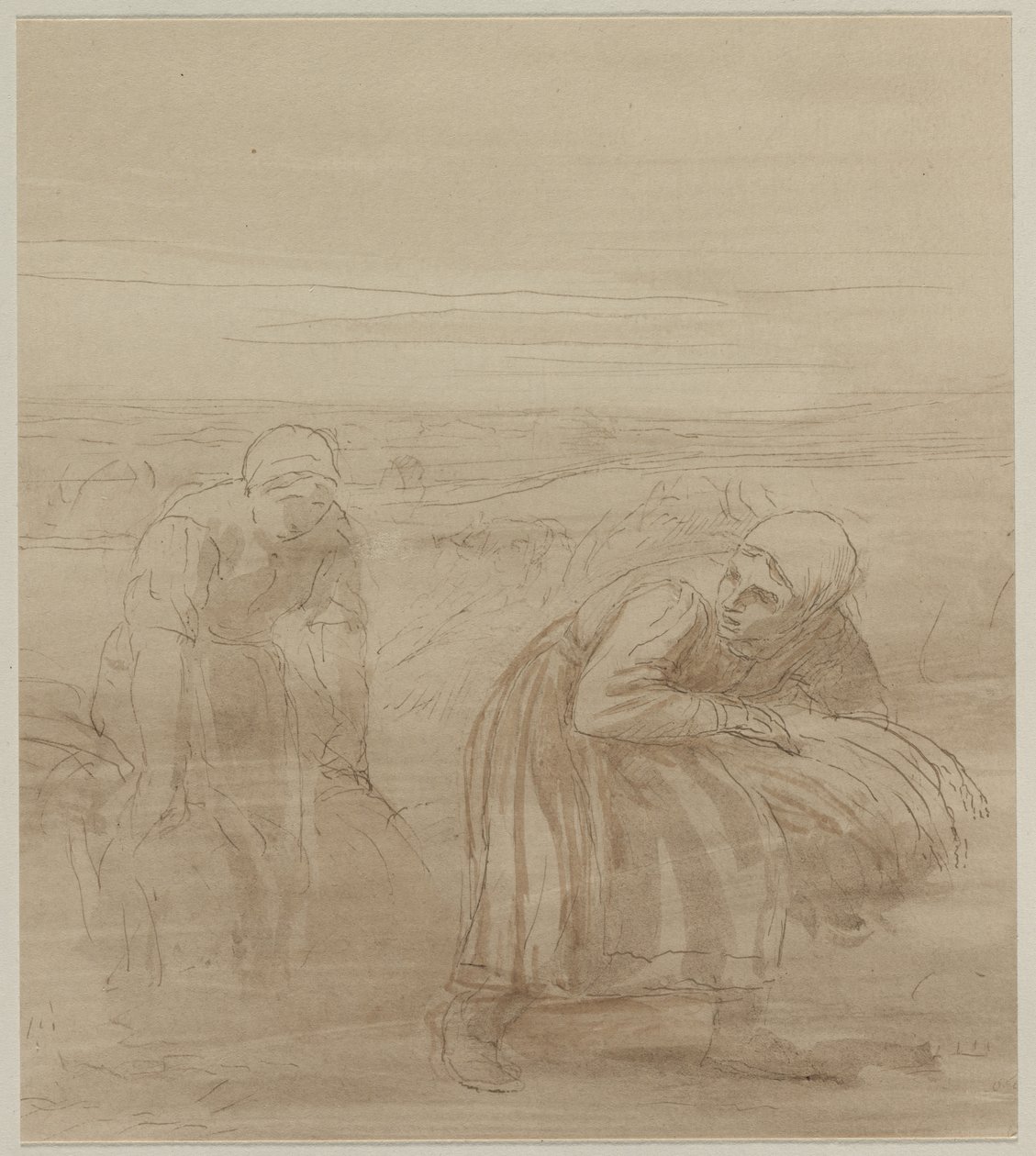 Die Ährenleserinnen von Alphonse Legros