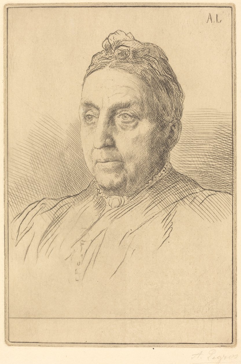 Mme. Kemp, 4. Platte von Alphonse Legros