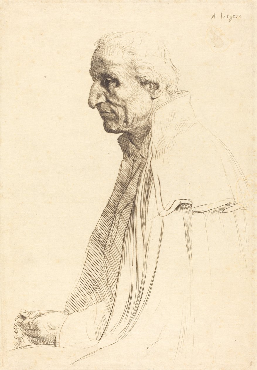 Alter Spanier (Vieil Espagnol) von Alphonse Legros