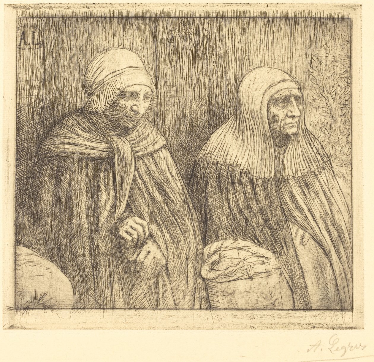 Bäuerinnen von Alphonse Legros