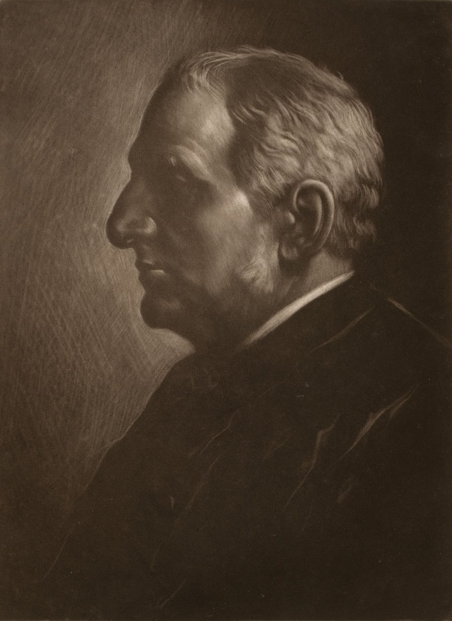 Porträt von Sir Francis Seymour Hayden von Alphonse Legros