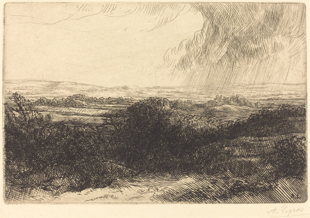 Aussicht von Alphonse Legros