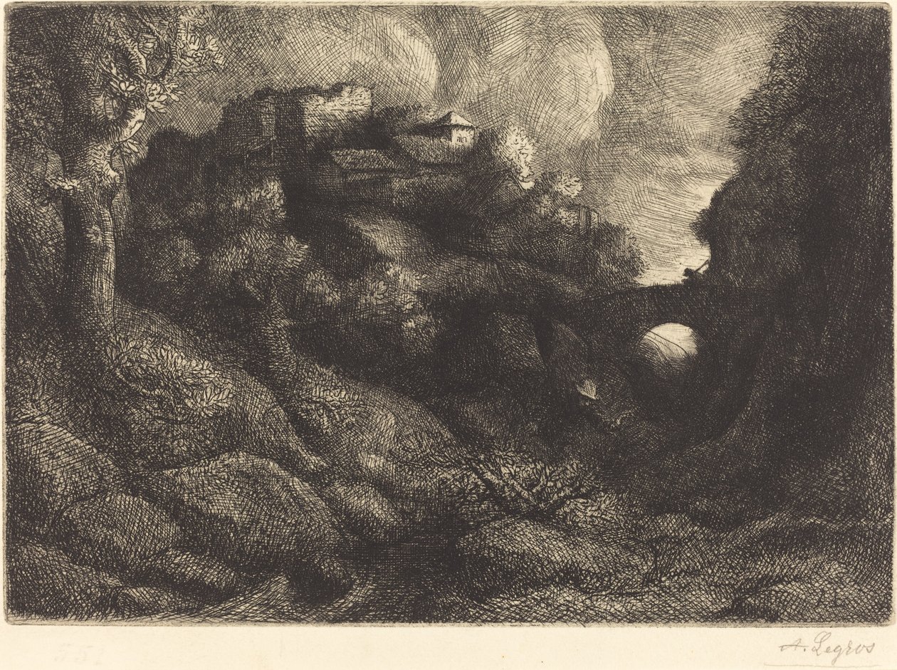 Erinnerung an Italien von Alphonse Legros