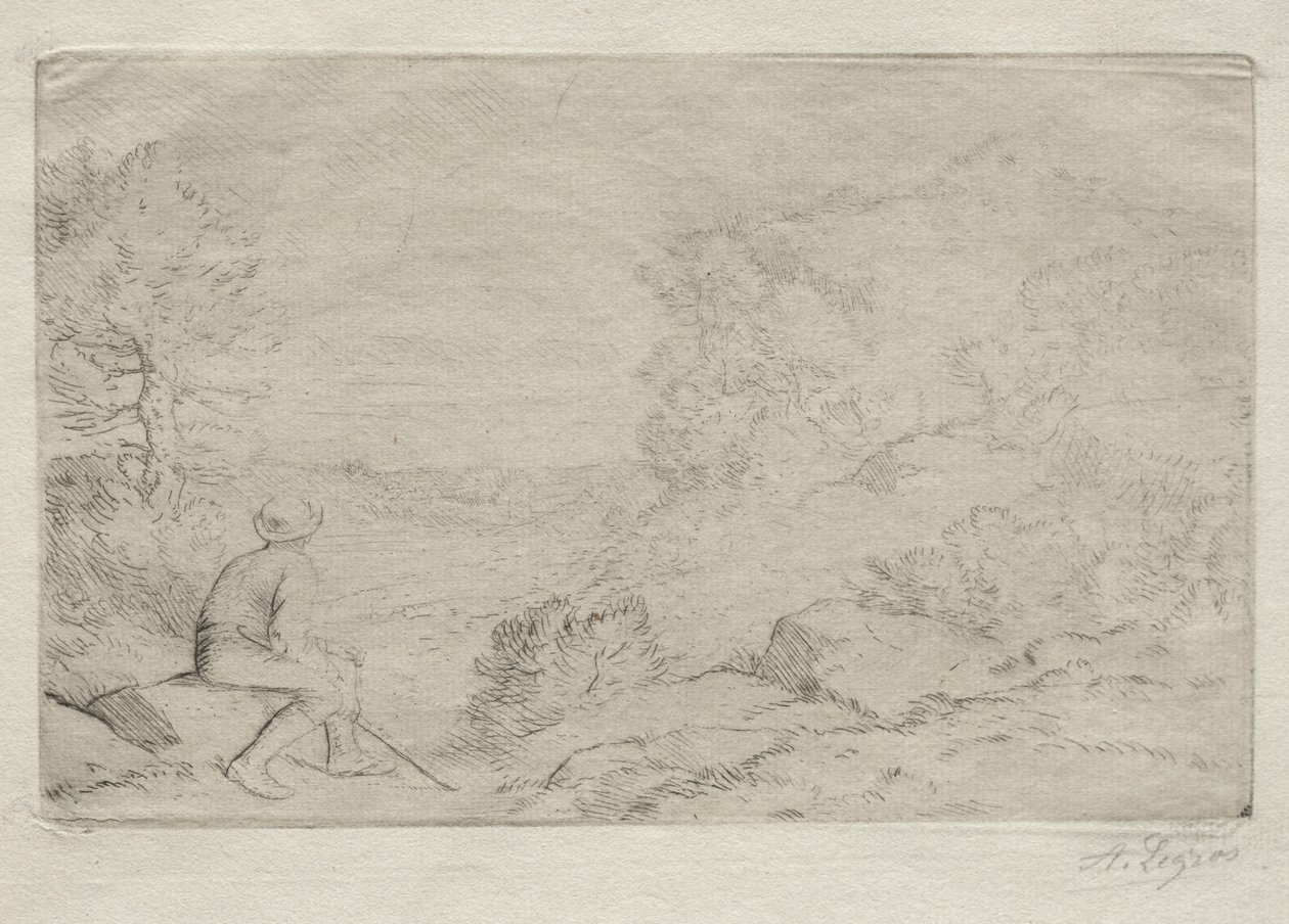 Felsen von Alphonse Legros