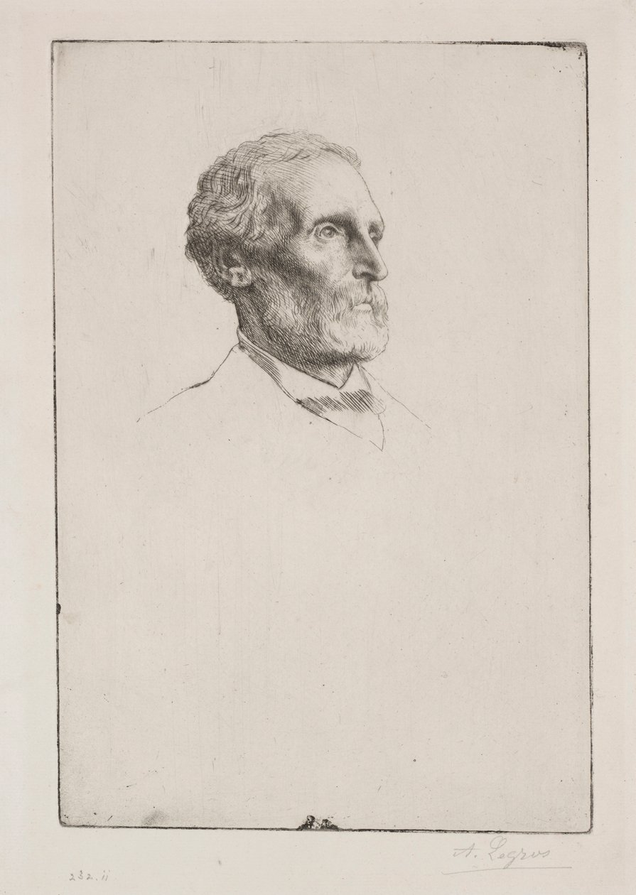 Sir Frederick W. Burton von Alphonse Legros