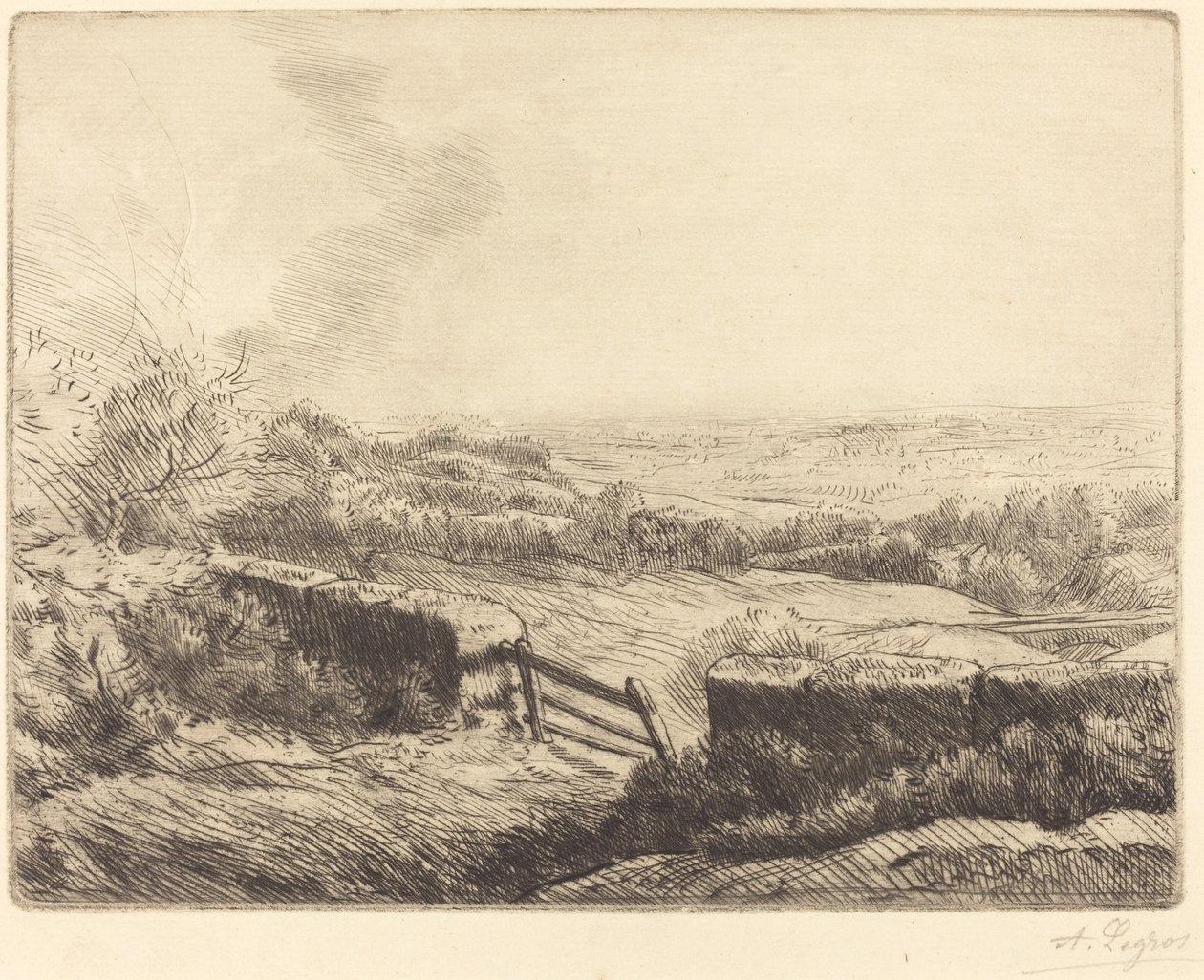 Das Tor von Alphonse Legros