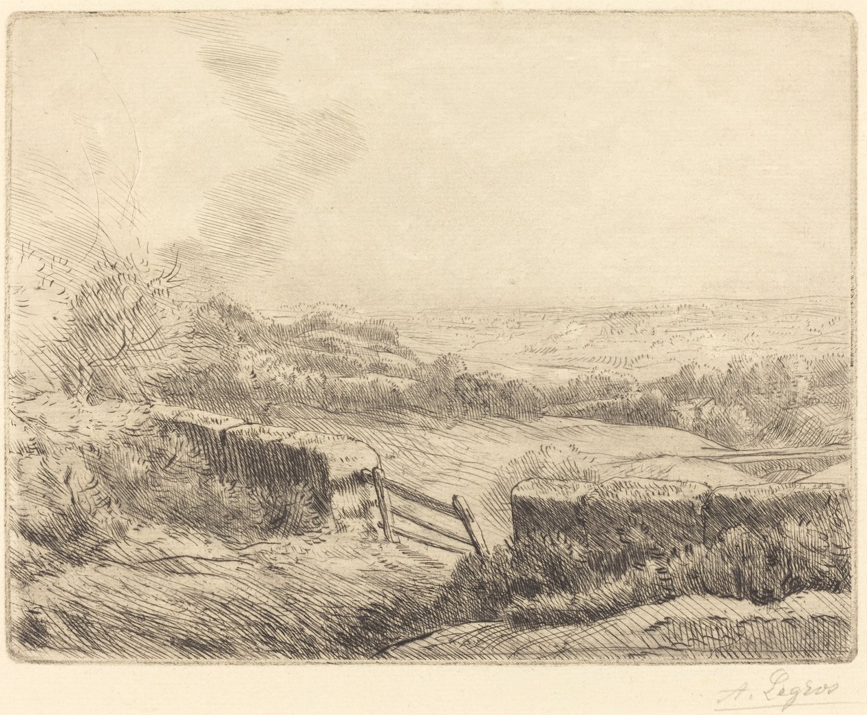 Das Tor von Alphonse Legros