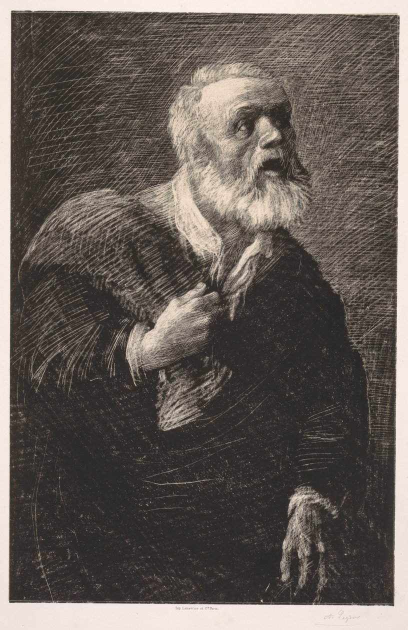 Der Nachtwächter von Alphonse Legros