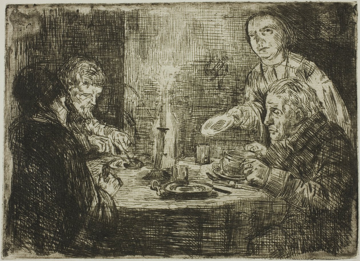 Das Abendmahl von Alphonse Legros