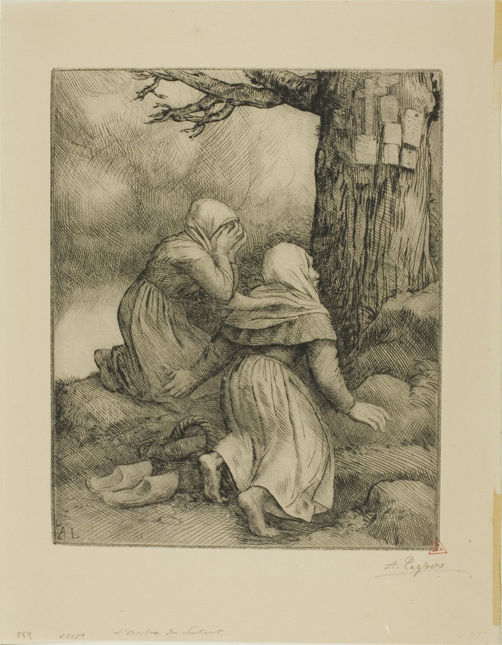 Der Baum des Heils von Alphonse Legros