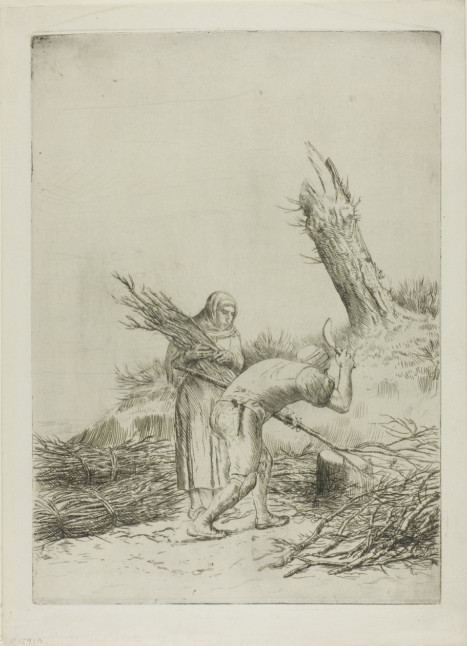 Die Zweigmacher von Alphonse Legros