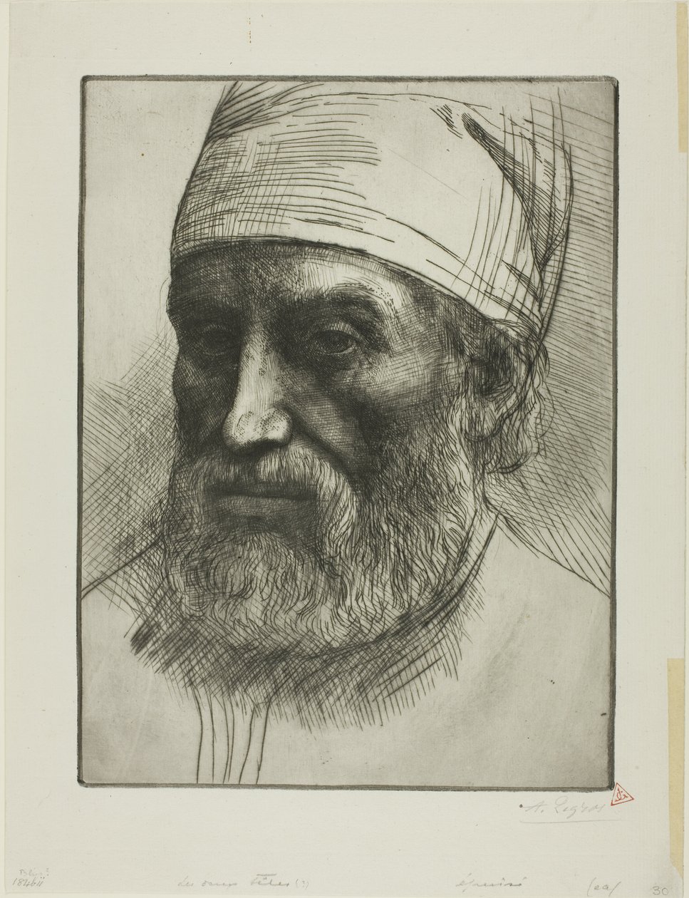 Die zwei Köpfe von Alphonse Legros