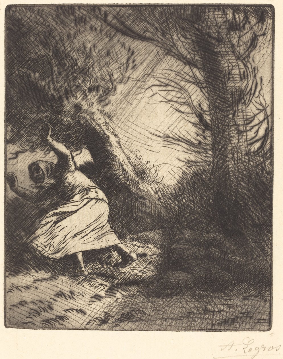 Donner von Alphonse Legros