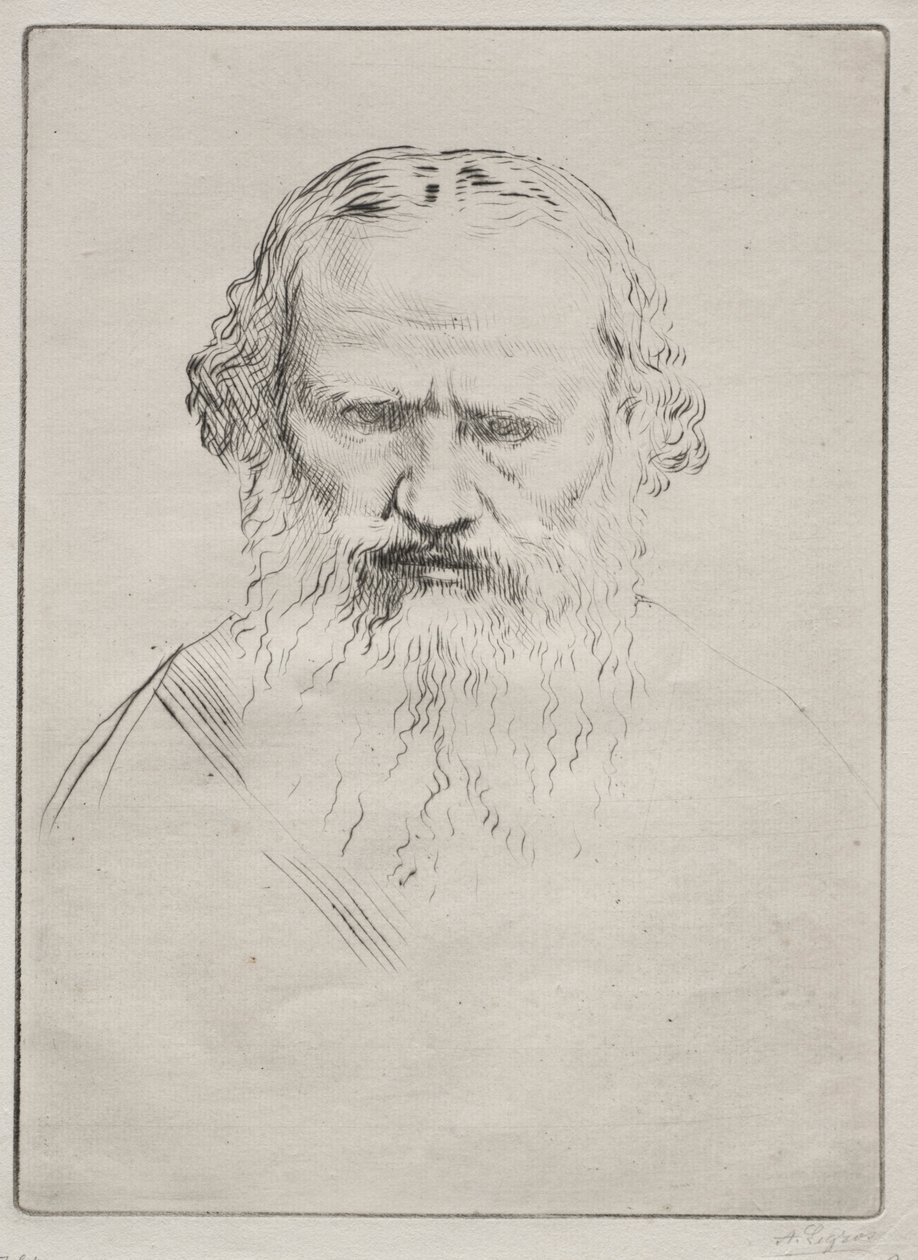Tolstoi von Alphonse Legros