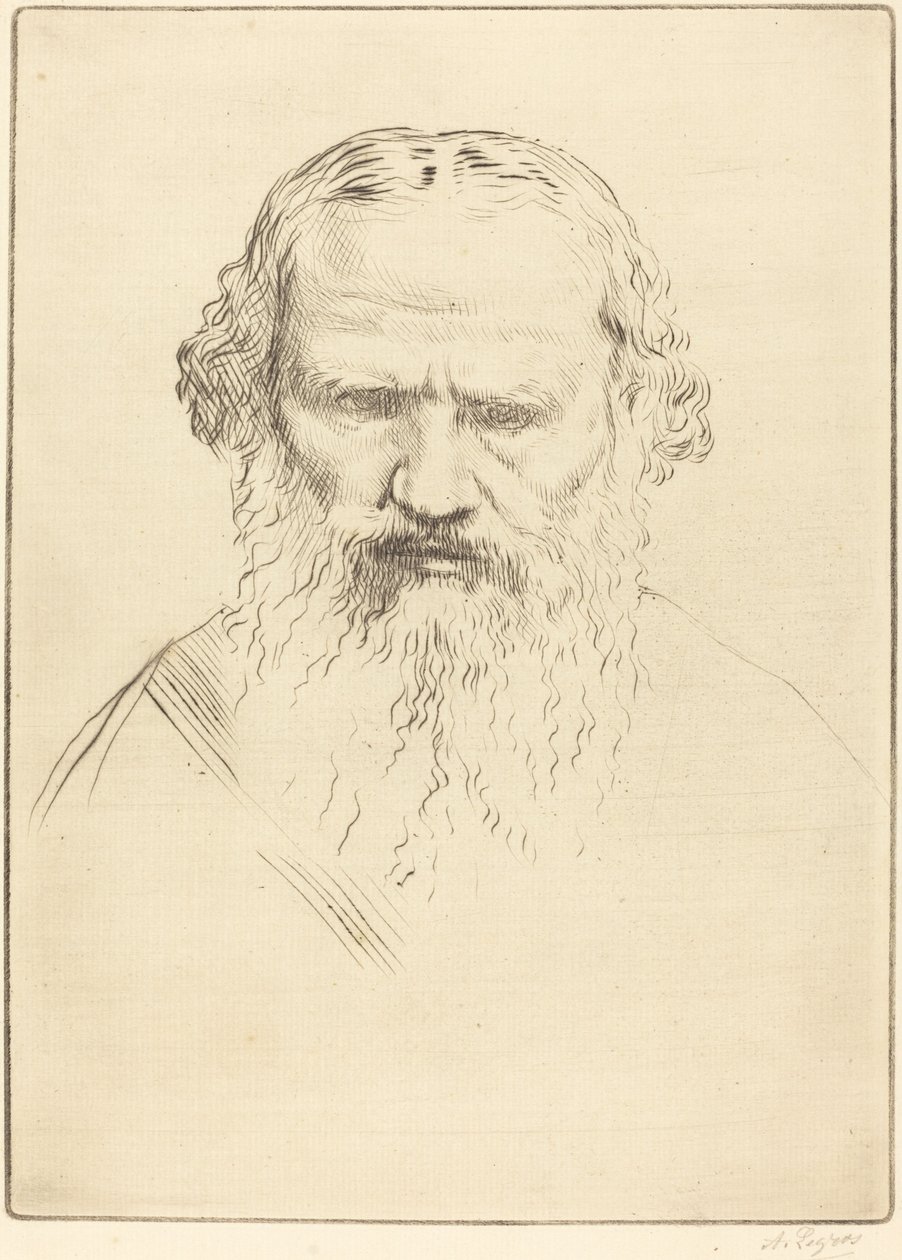 Tolstoi von Alphonse Legros