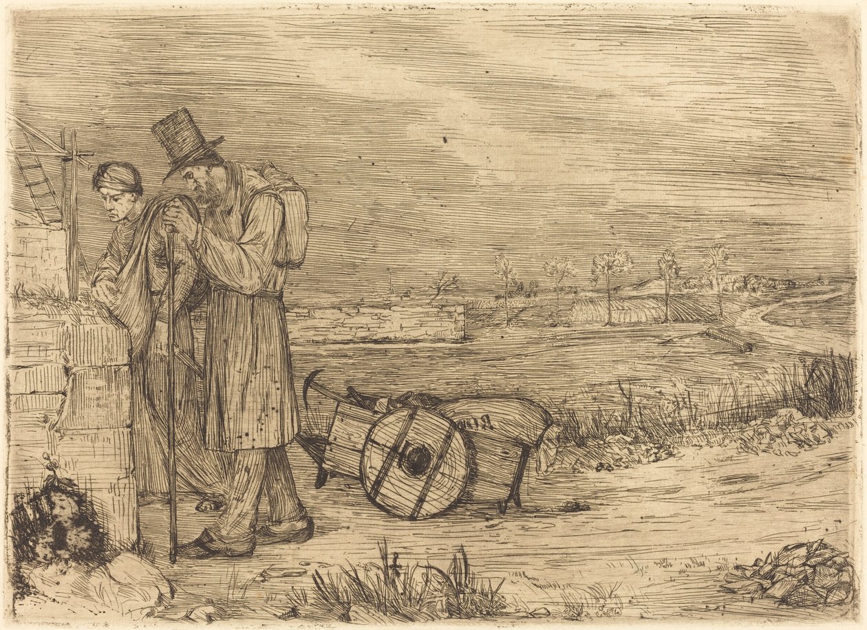 Vagabunden von Montrouge von Alphonse Legros