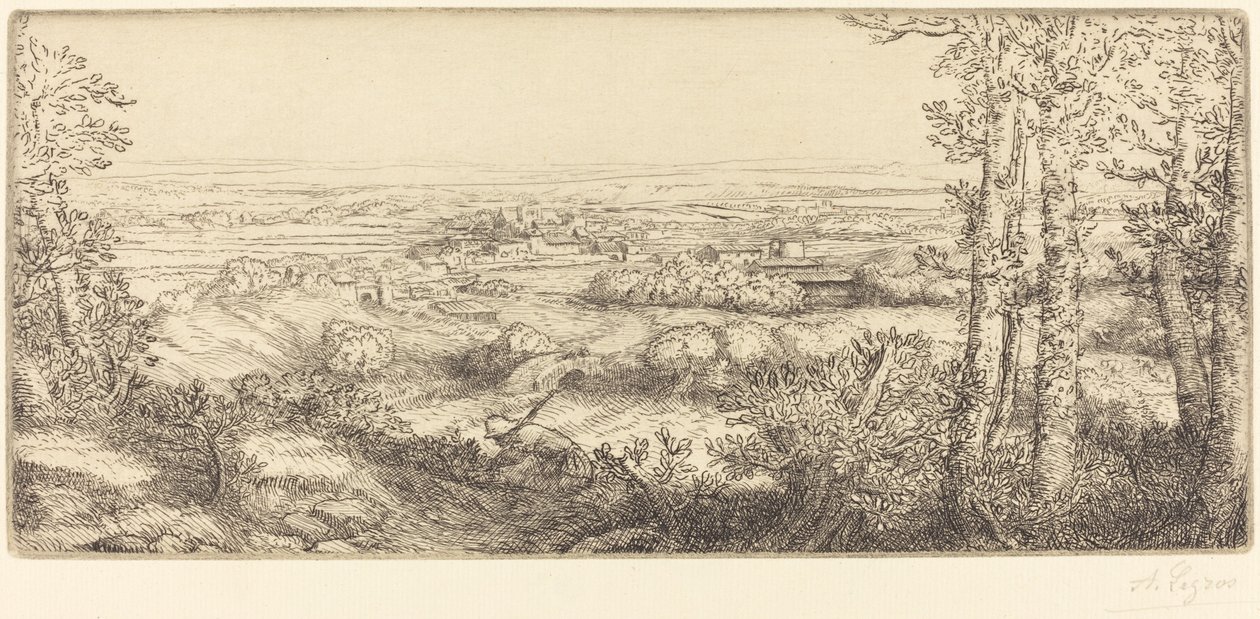 Tal in Burgund von Alphonse Legros