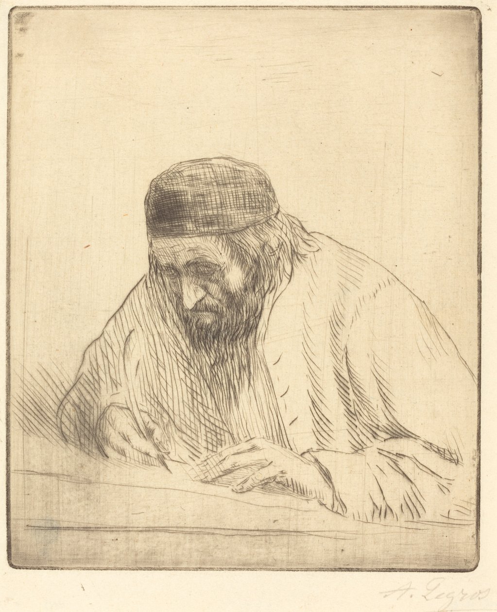 Schriftsteller von Alphonse Legros