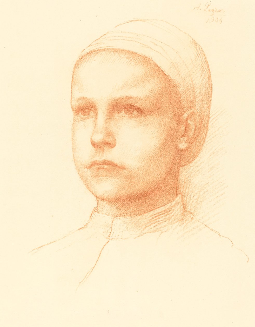 Junge Bäuerin von Alphonse Legros