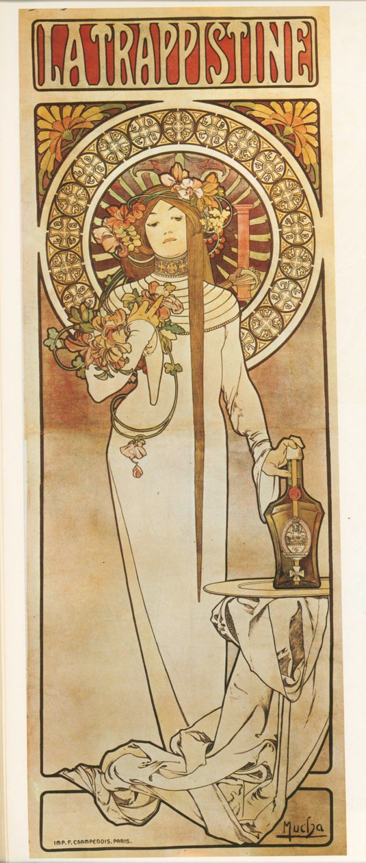 Alphonse Mucha: La Trappistine von Alphonse Marie Mucha
