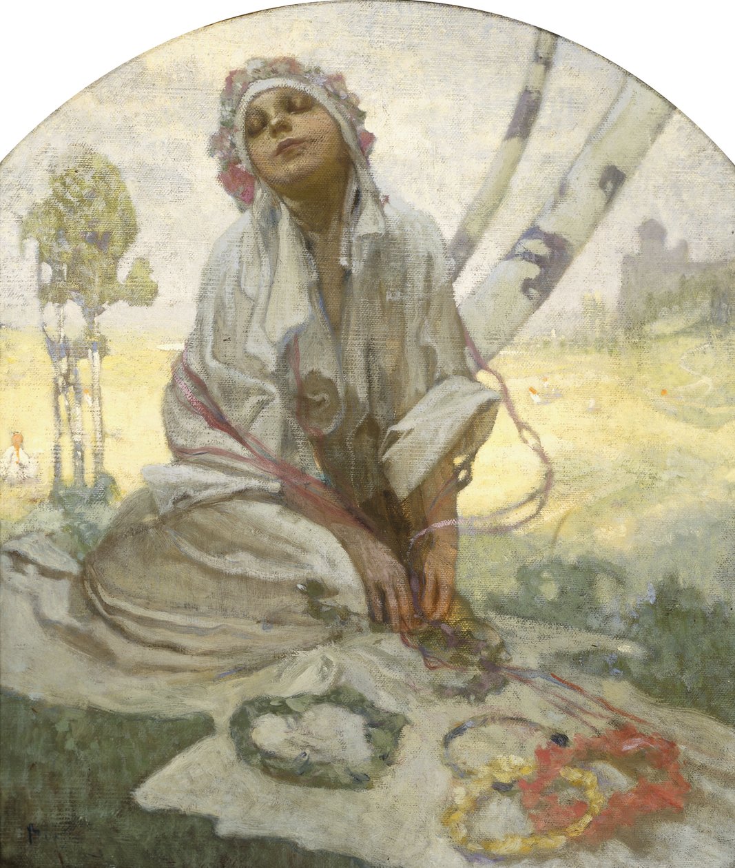 Böhmischer Sonnentraum von Alphonse Mucha