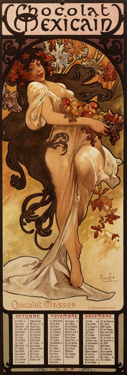 Chocolat Masson, 1897 von Alphonse Mucha