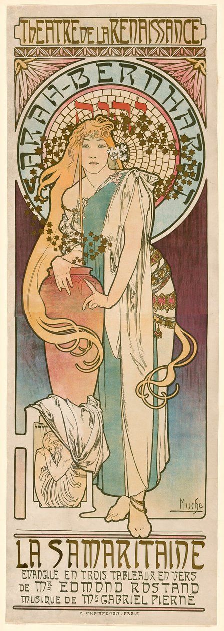 Die Samariterin von Alphonse Marie Mucha