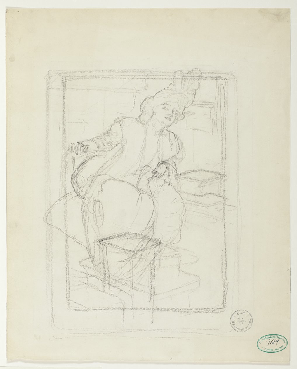 Sarah Bernhardt von Alphonse Marie Mucha