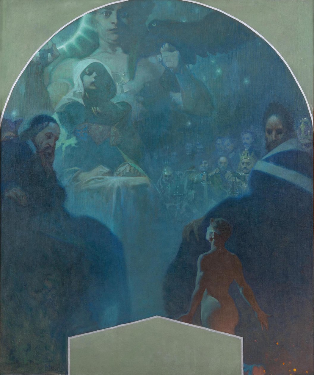Durch eigene Kraft III, 1911 von Alphonse Mucha