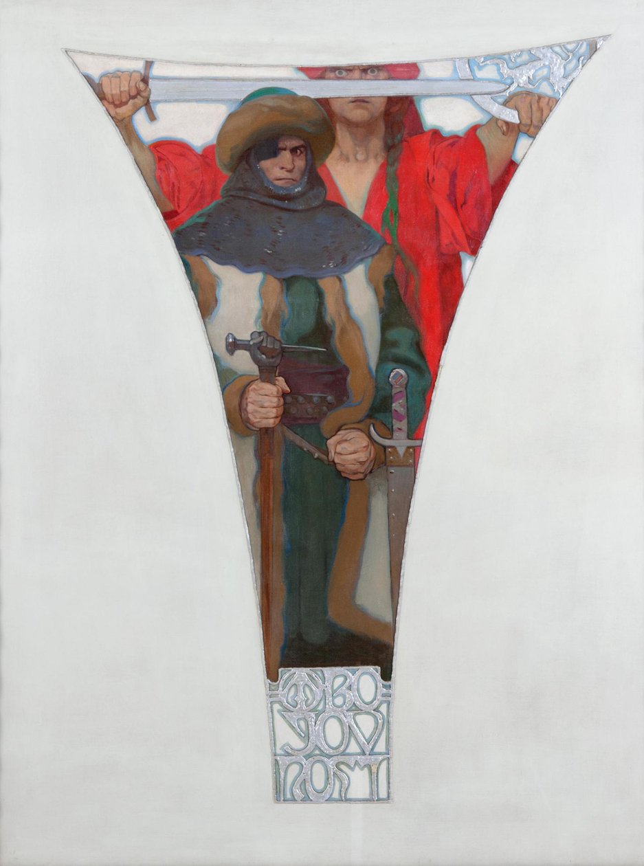 Johann Zizka, 1911 von Alphonse Mucha