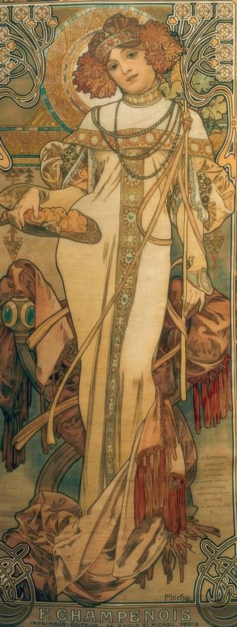 L’Automne von Alphonse Mucha