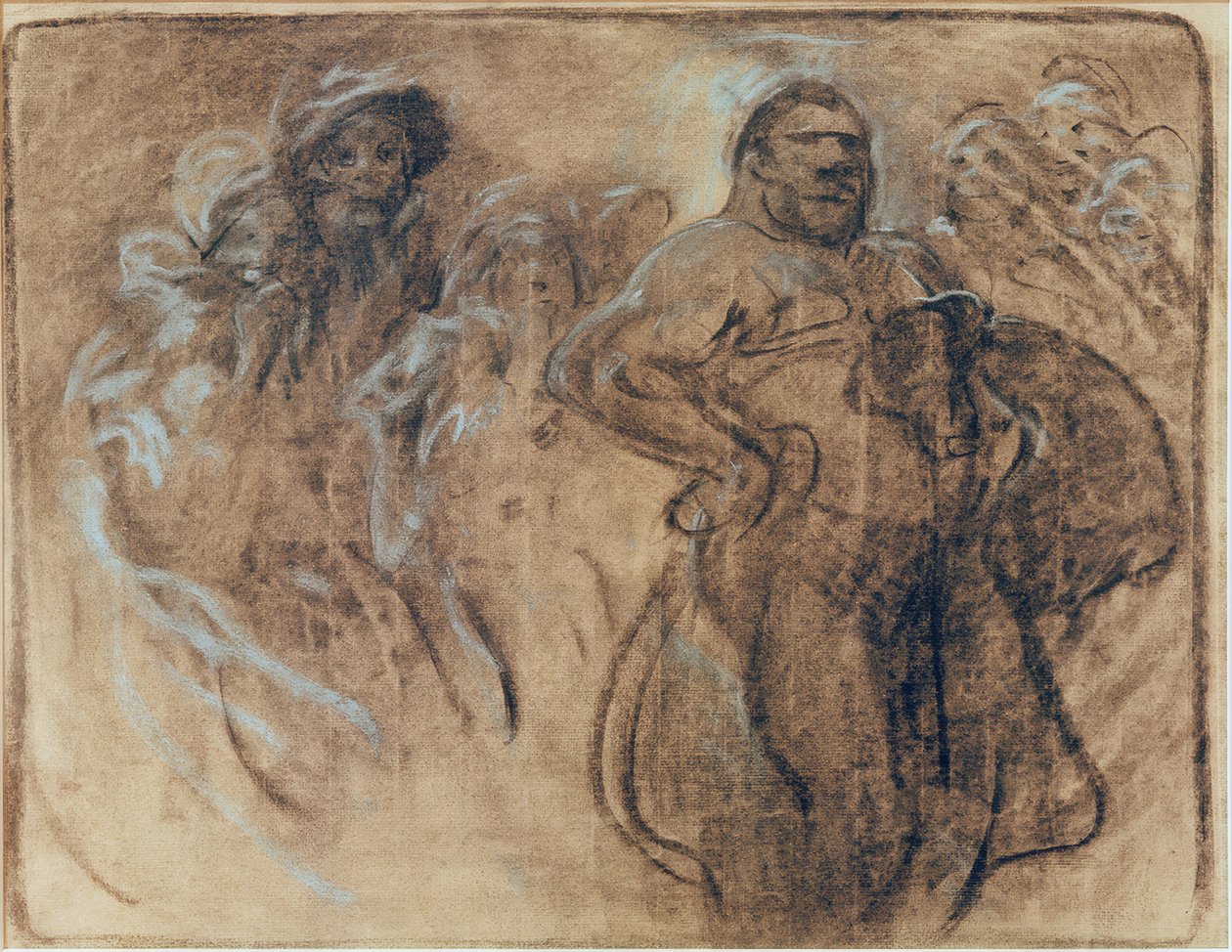 Mannsbild von Alphonse Mucha