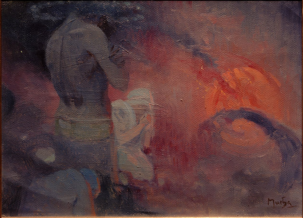 Symbolische Darstellung von Alphonse Mucha