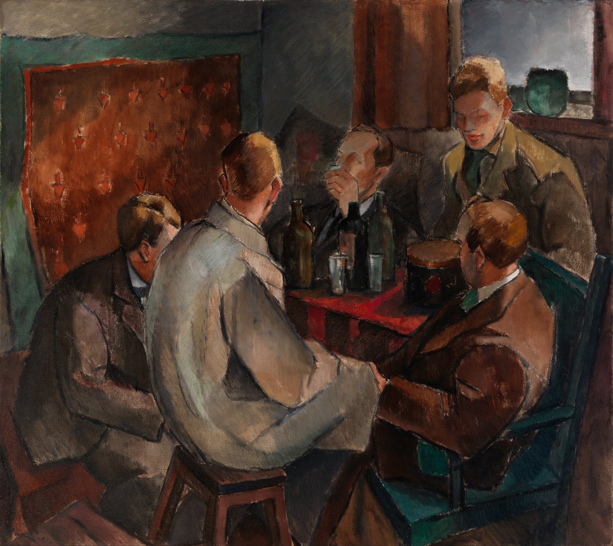 Mitglieder der Novembergruppe von Alvar Cawén