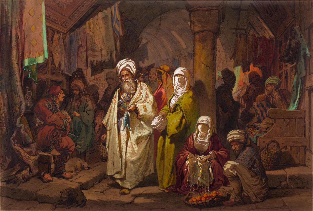 Der Große Basar von Amadeo Preziosi