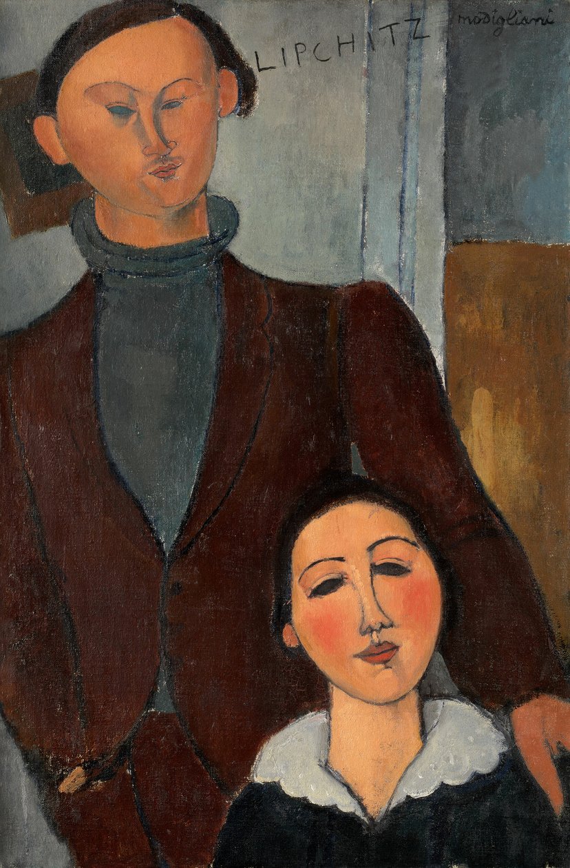 Jacques und Berthe Lipchitz, 1916 von Amedeo Modigliani