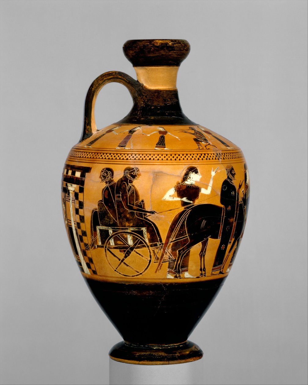 Lekythos, ca. 550–530 v. Chr. von Amasis Painter